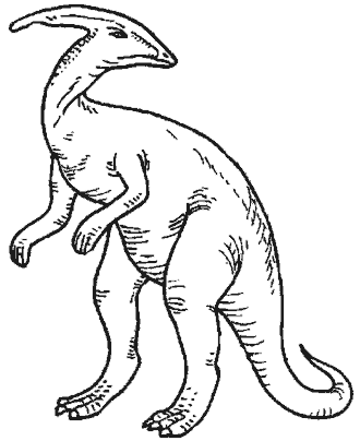 dinosaur coloring page