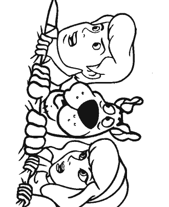 scooby doo coloring page