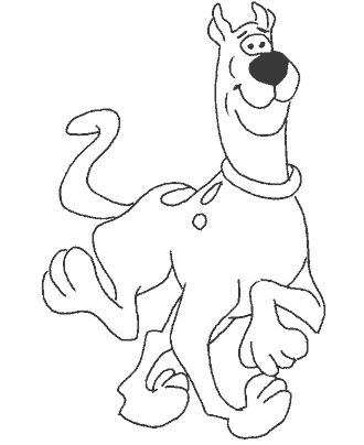 scooby doo coloring pages