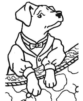 wishbone coloring pages