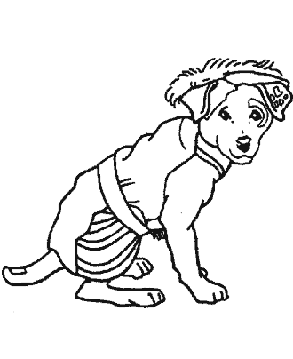 wishbone coloring page