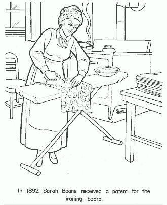 women in history coloring page for girls