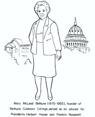 women in history coloring page for girls