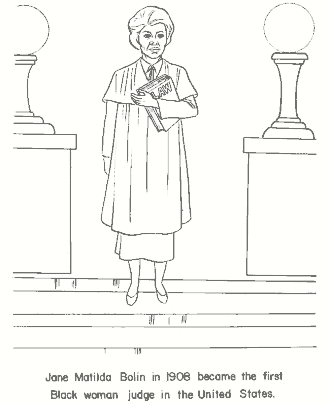 women in history coloring page for girls