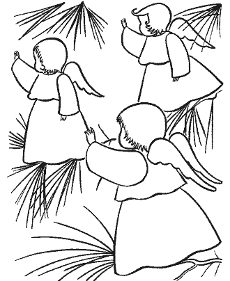 christmas ornaments coloring page