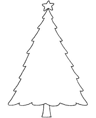 preschool christmas coloring pages