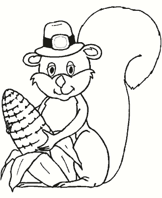 happy thanksgiving coloring pages