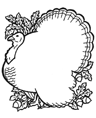 turkey coloring pages